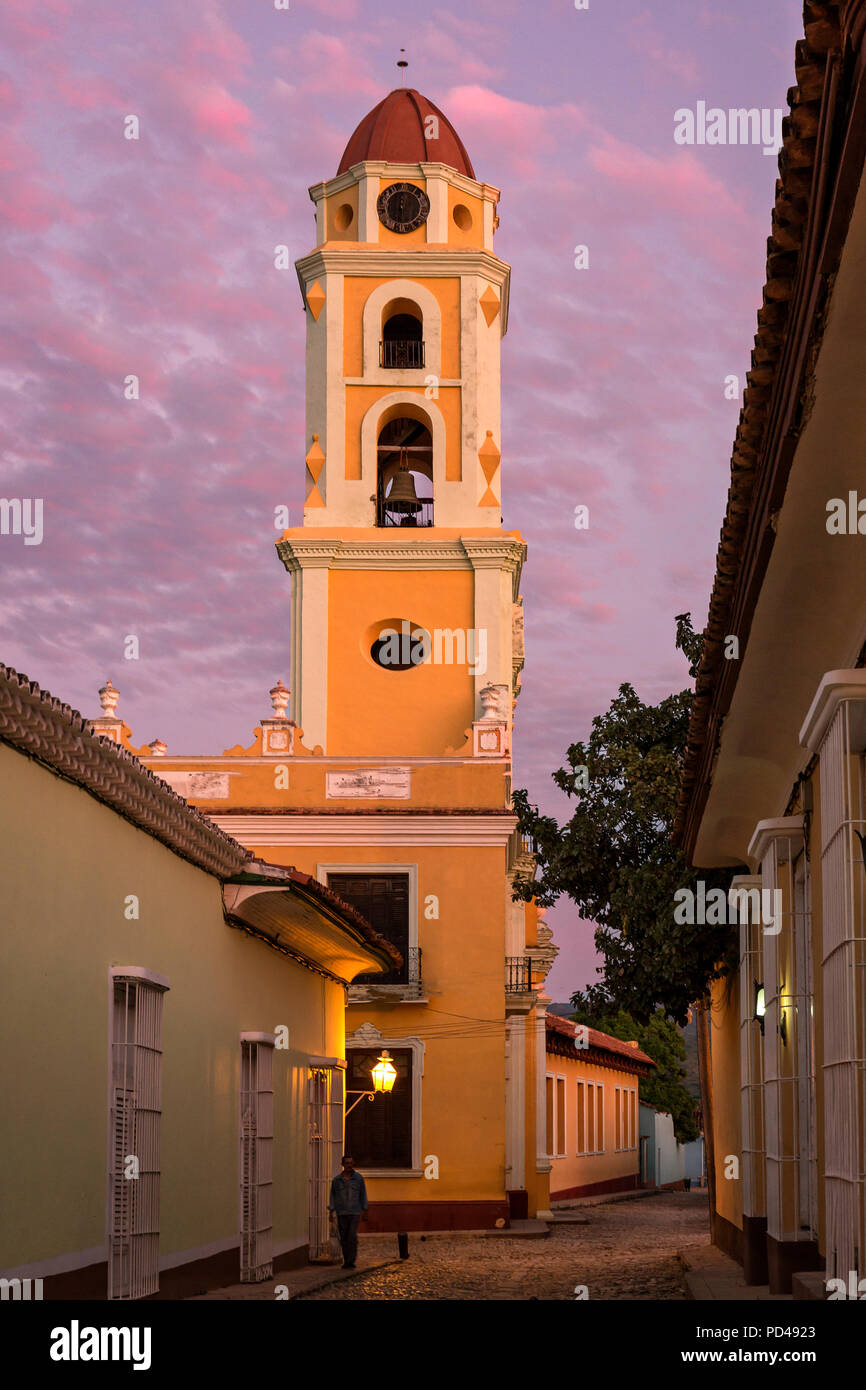 Iglesia y Convento de San Francisco In Cuba Stock Photo