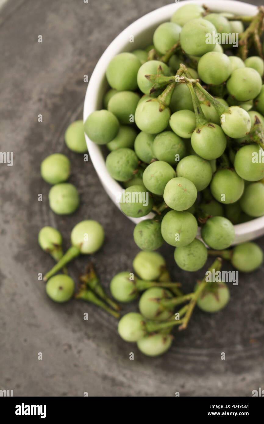 Pea aubergine thai pea eggplant hires stock photography and images Alamy