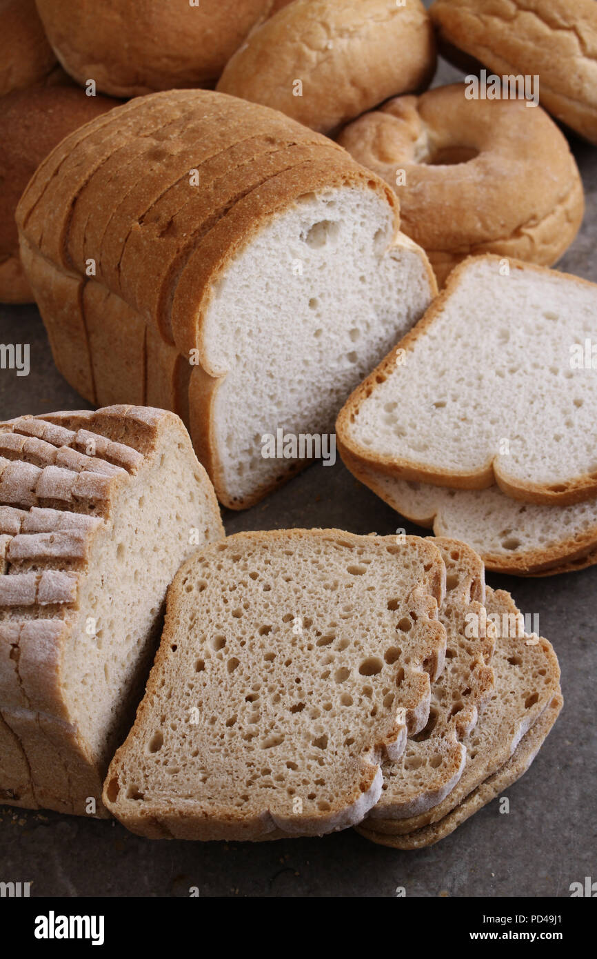 gluten free bread Stock Photo - Alamy