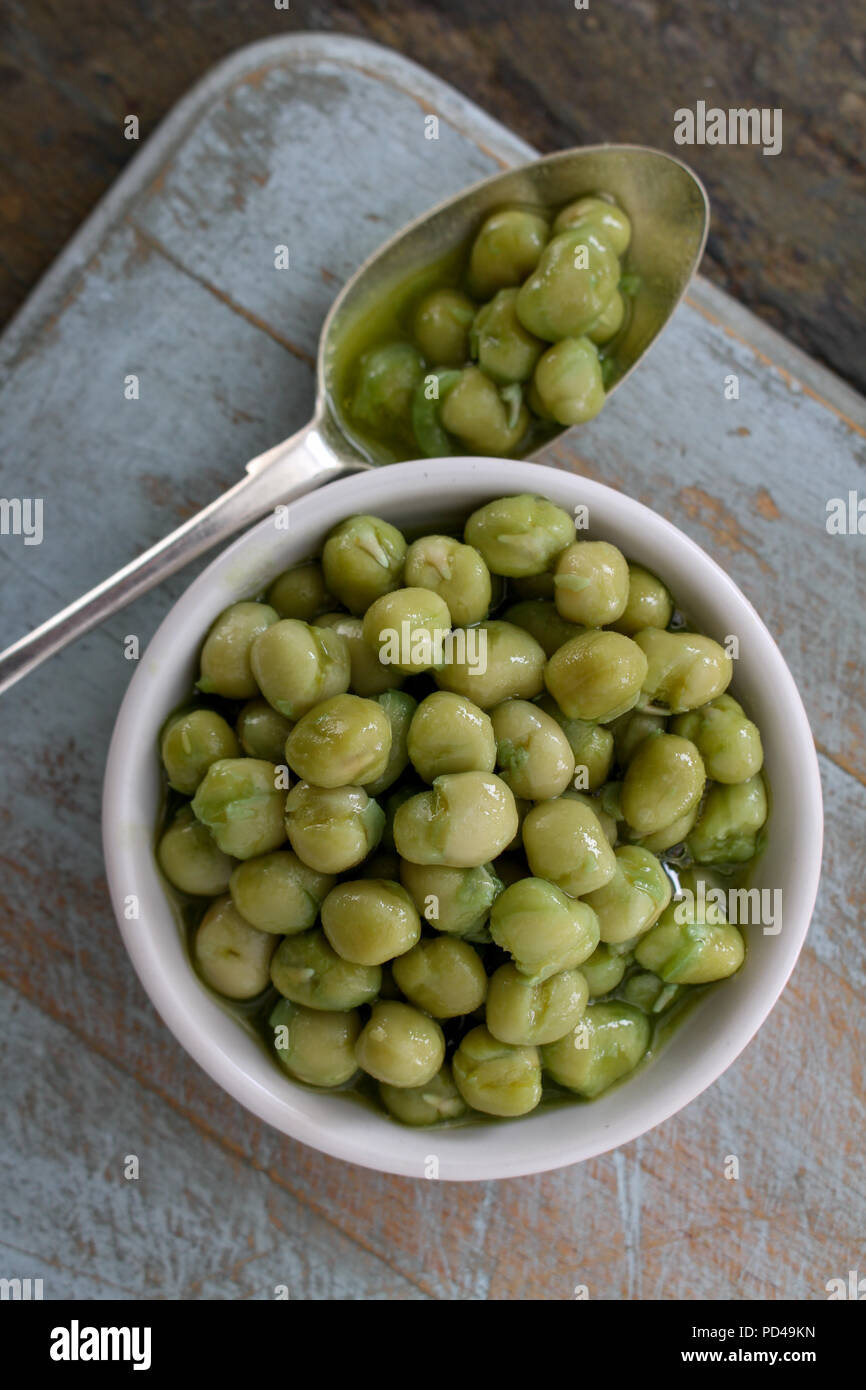 prepared marrowfat peas Stock Photo Alamy