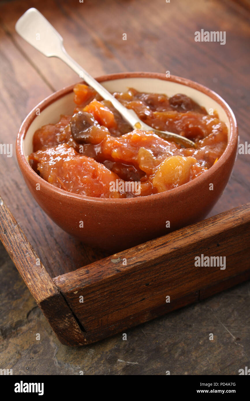 butternut squash chutney Stock Photo Alamy