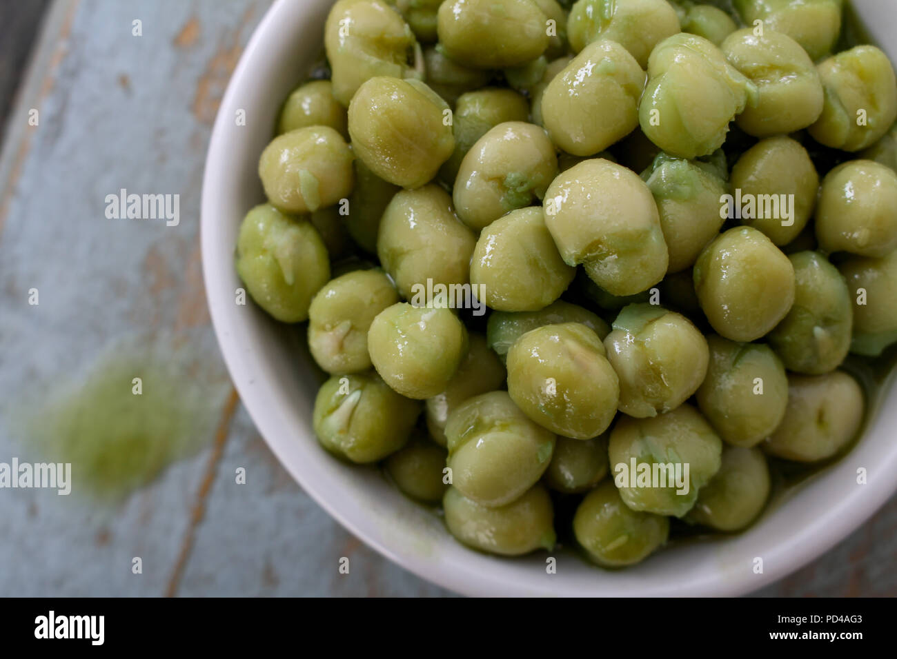 prepared marrowfat peas Stock Photo Alamy