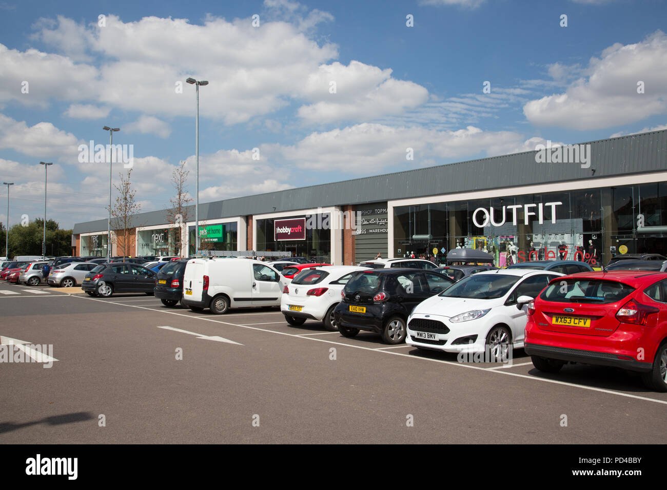 gallagher-retail-park-cheltenham-stock-photo-alamy