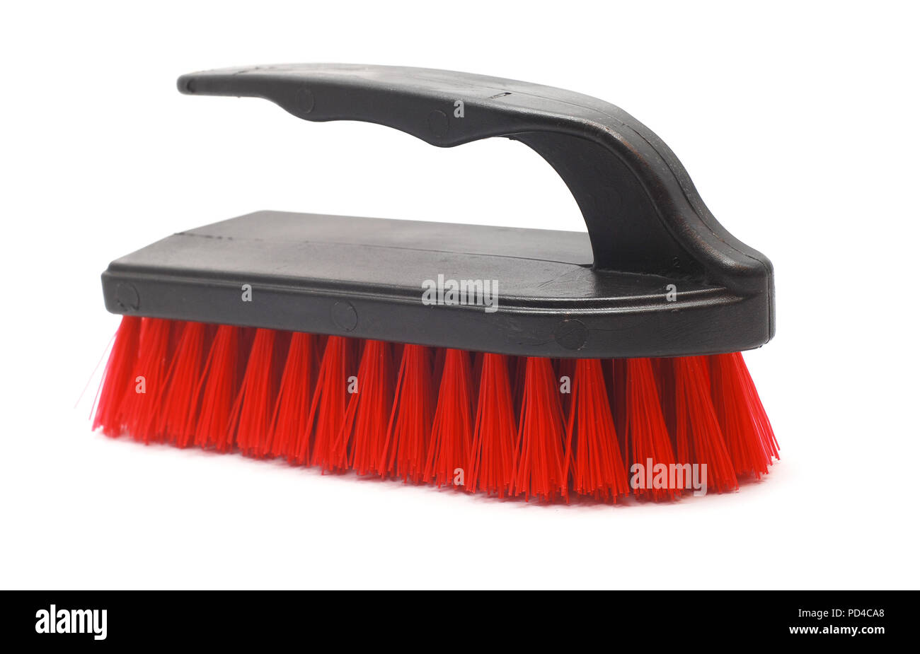cleaning brush isolated on white Stock Photo - Alamy