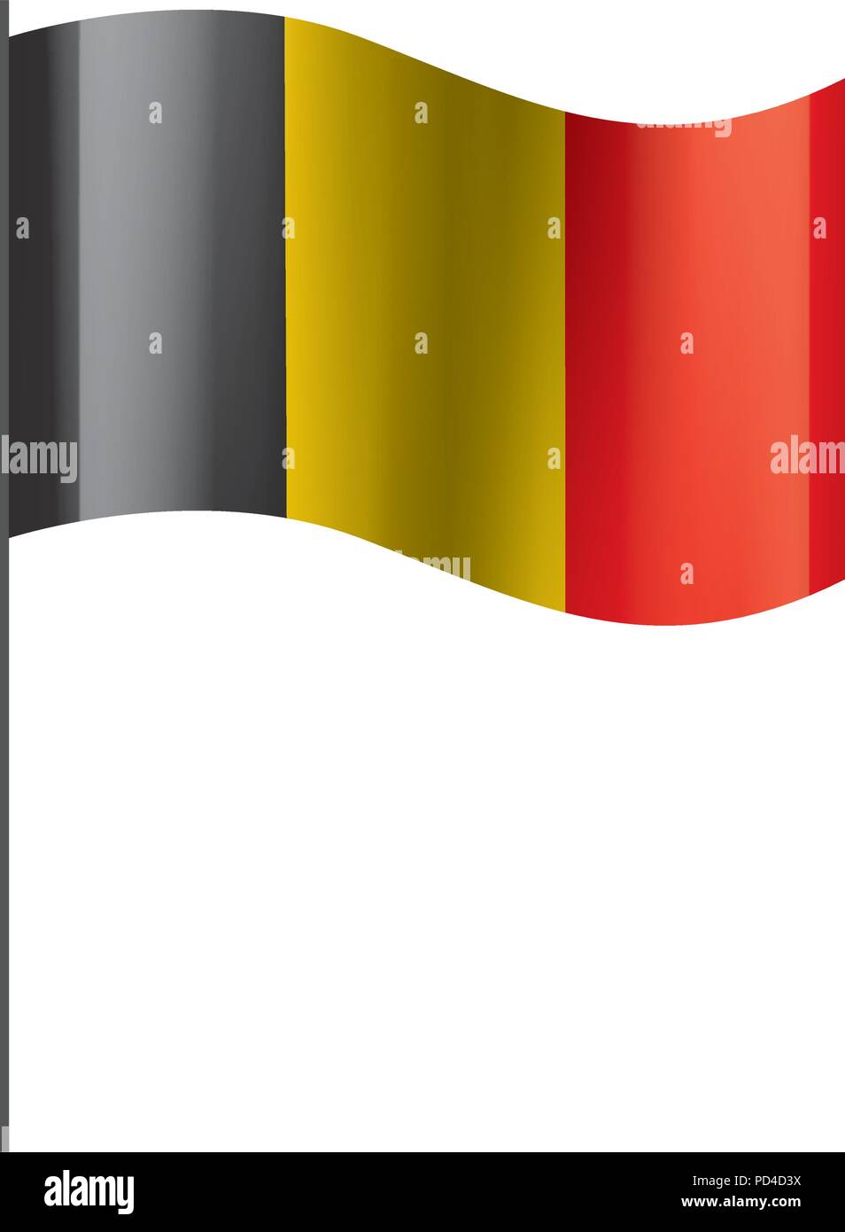 Flag of Belgium, Vector illustration Stock Vector Image & Art - Alamy