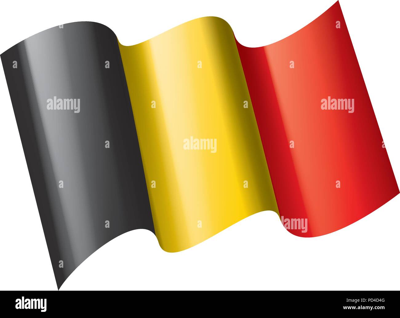 Flag of Belgium, Vector illustration Stock Vector Image & Art - Alamy
