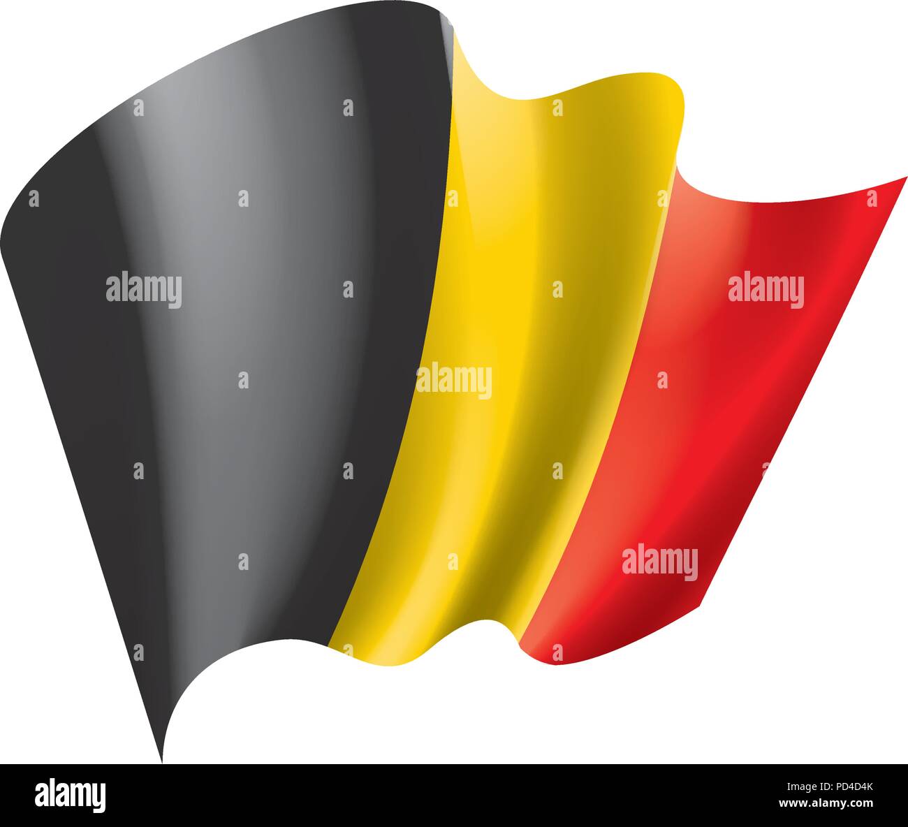 Flag of Belgium, Vector illustration Stock Vector Image & Art - Alamy
