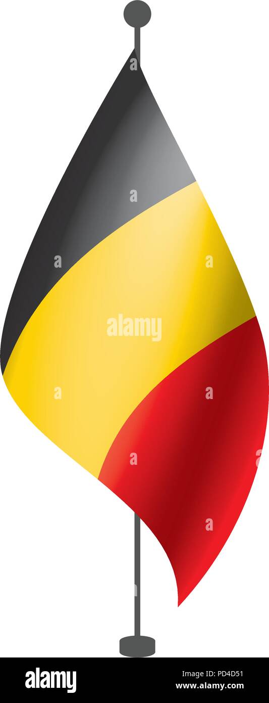 Flag of Belgium, Vector illustration Stock Vector Image & Art - Alamy