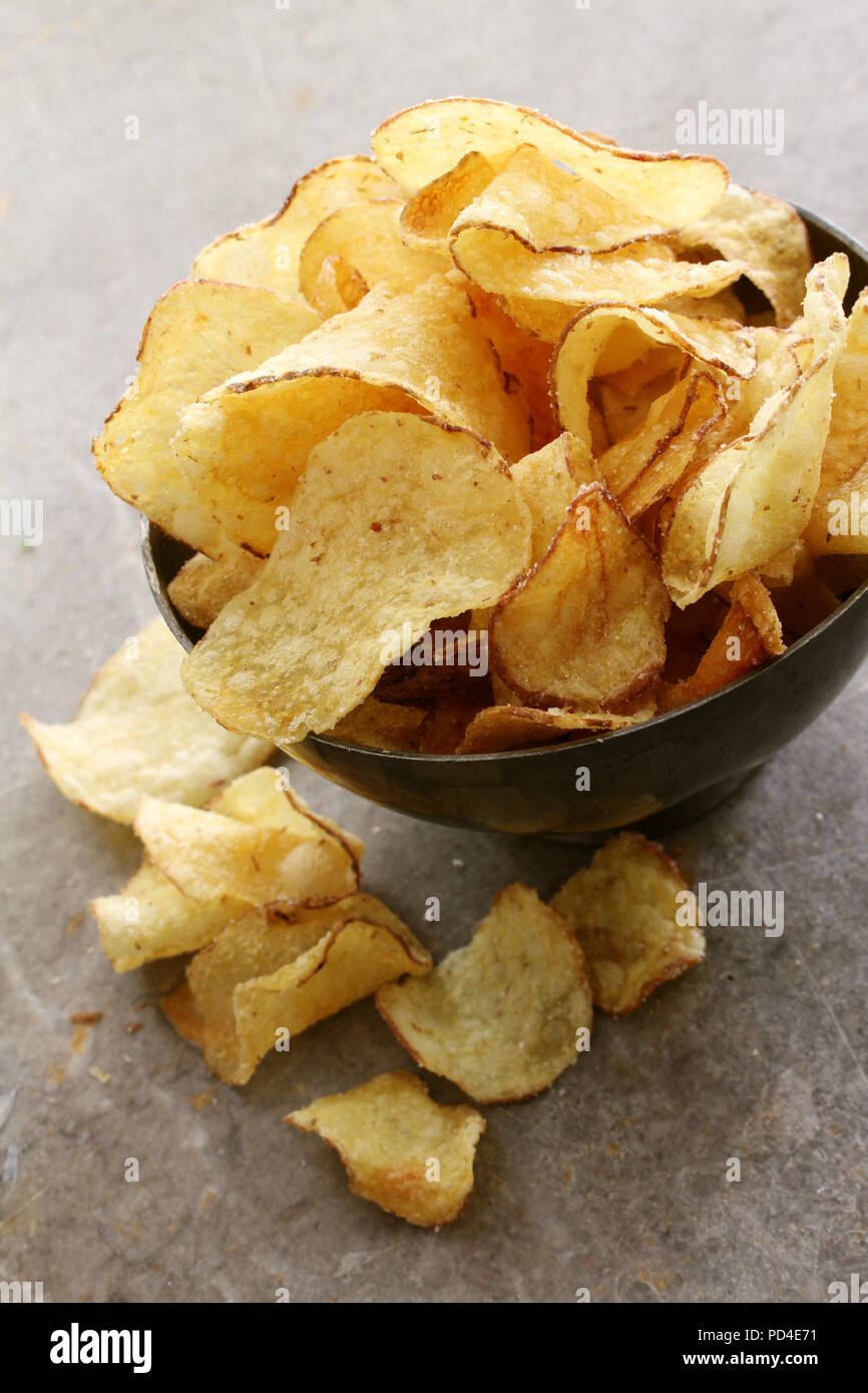 potato crisp chips Stock Photo Alamy