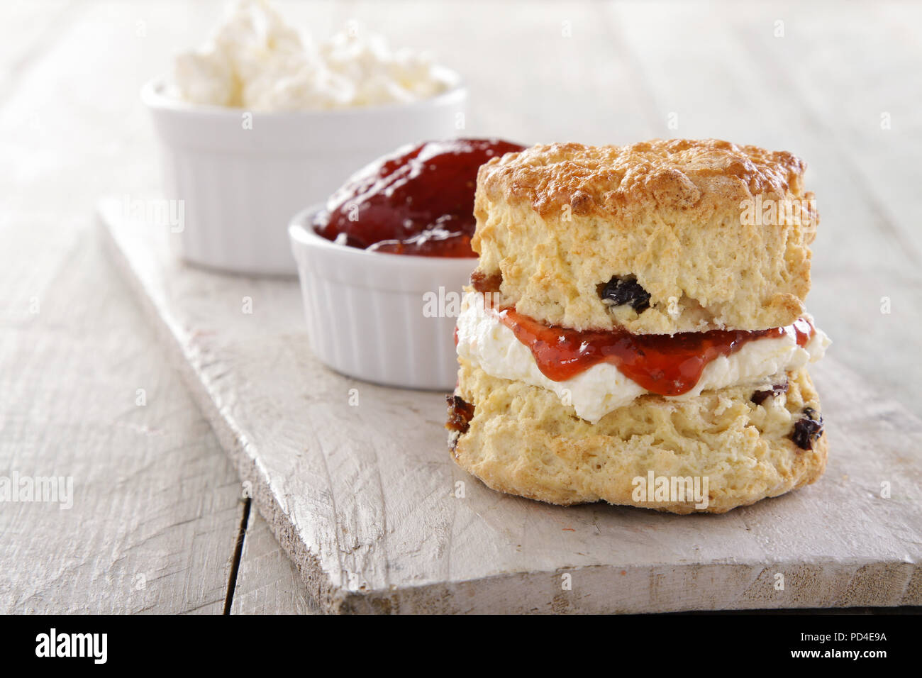 fresh baked scones Stock Photo Alamy