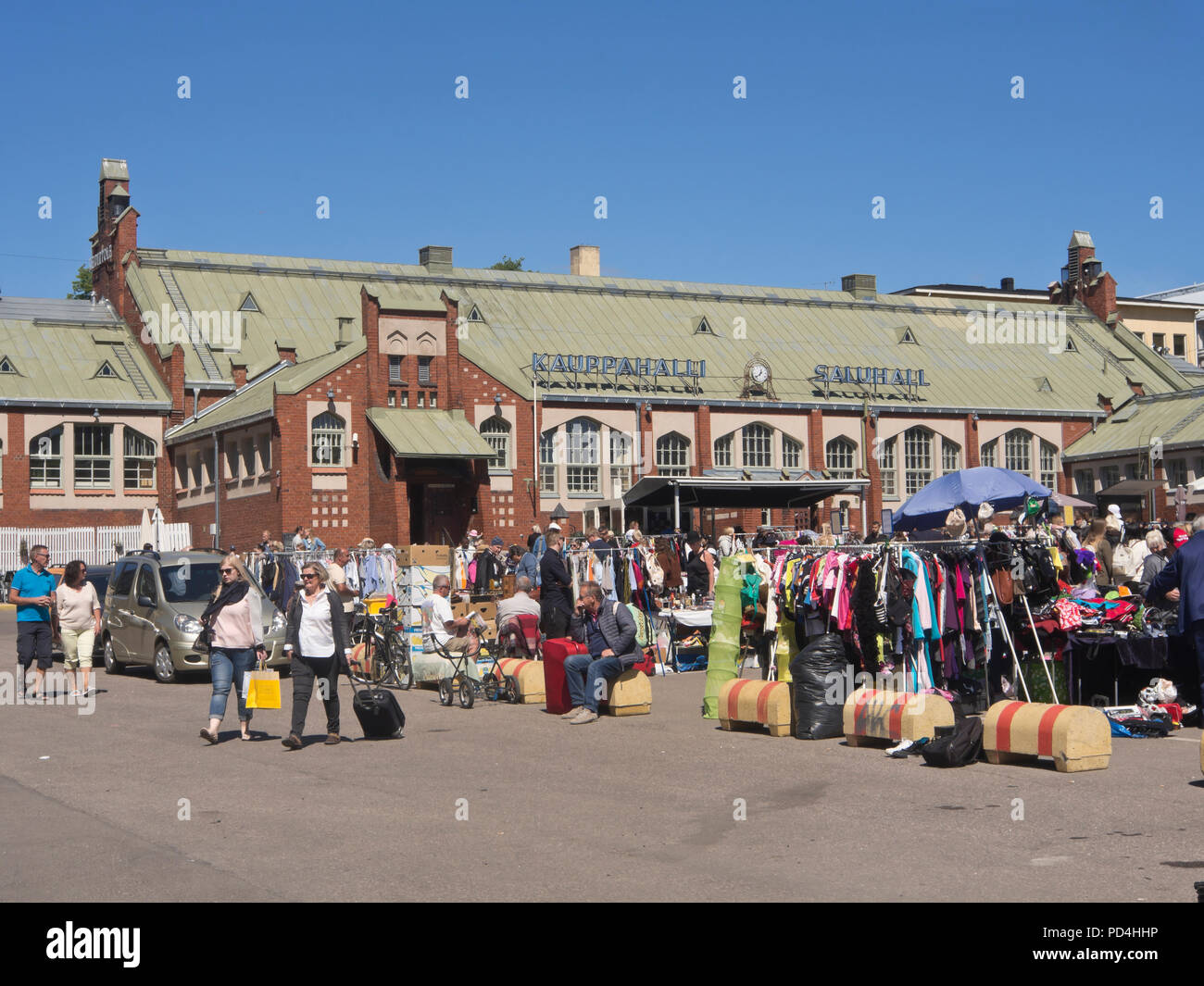 Helsinki flea market hires stock photography and images Alamy
