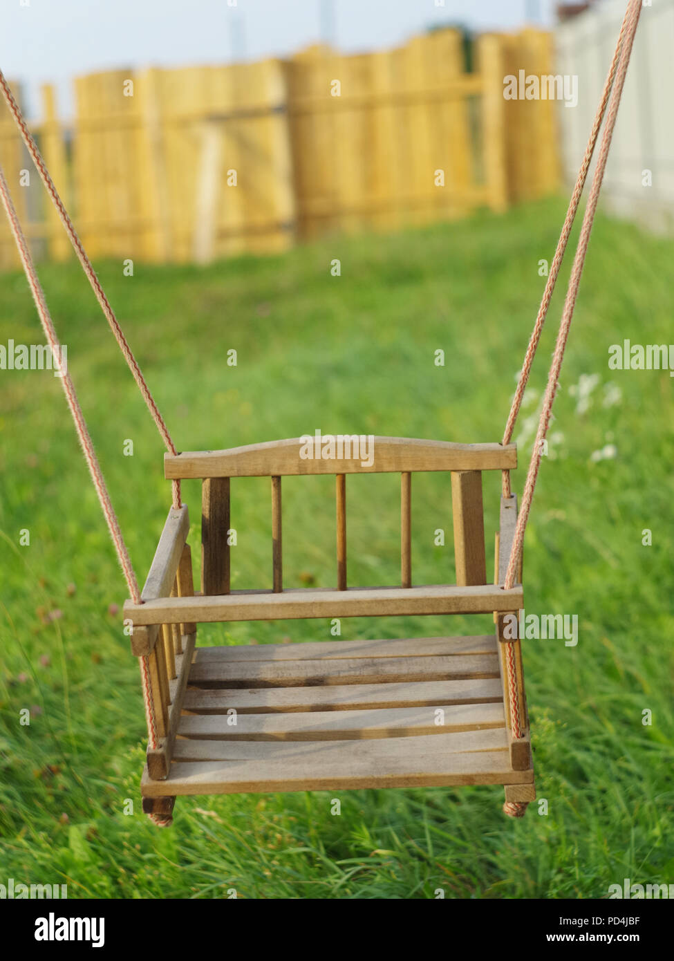 children's garden swings wooden