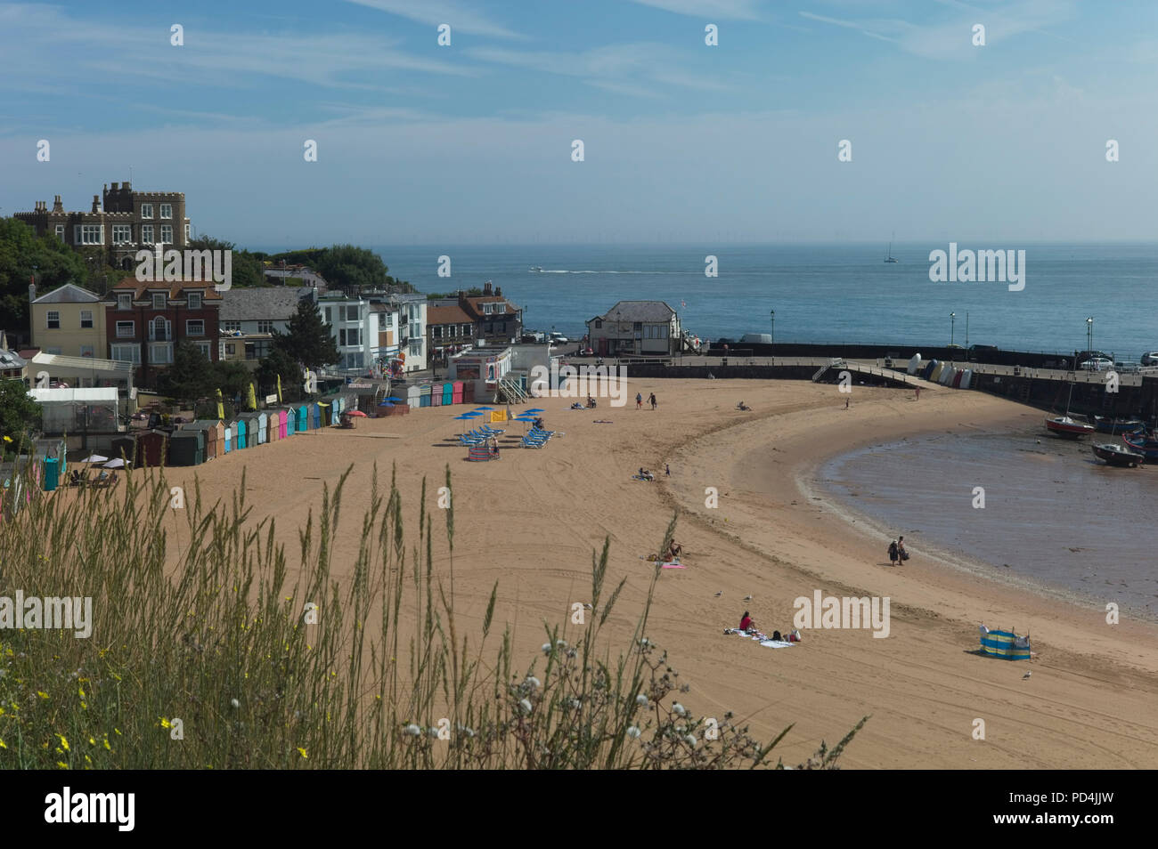 Beach at Broadstairs Stock Photo