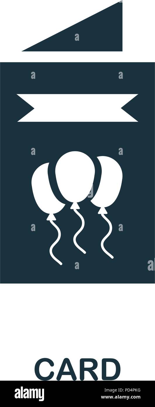Card creative icon. Simple element illustration. Card concept symbol ...