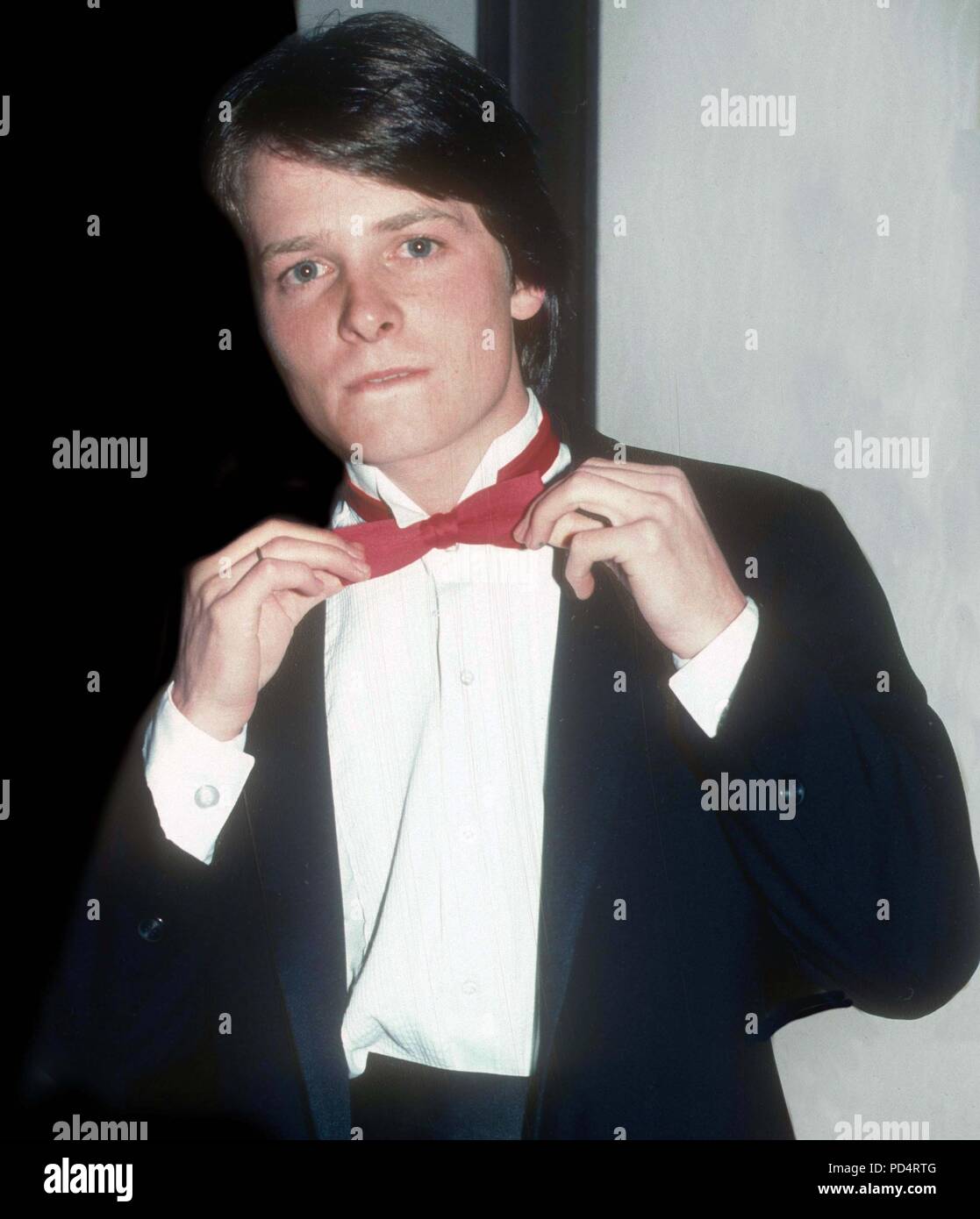 Michael j fox 1985 hi-res stock photography and images - Alamy