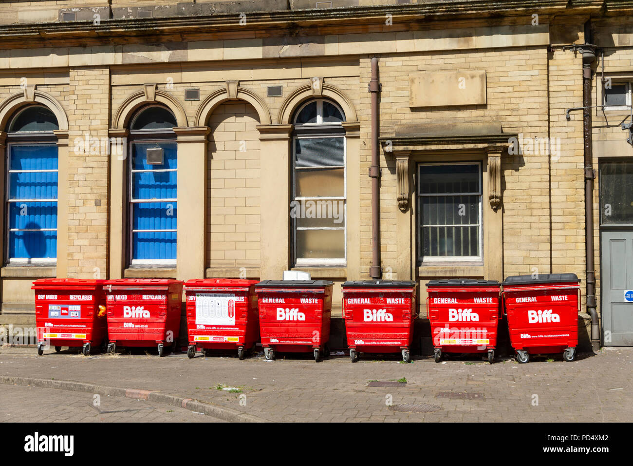 Red biffa bins hires stock photography and images Alamy
