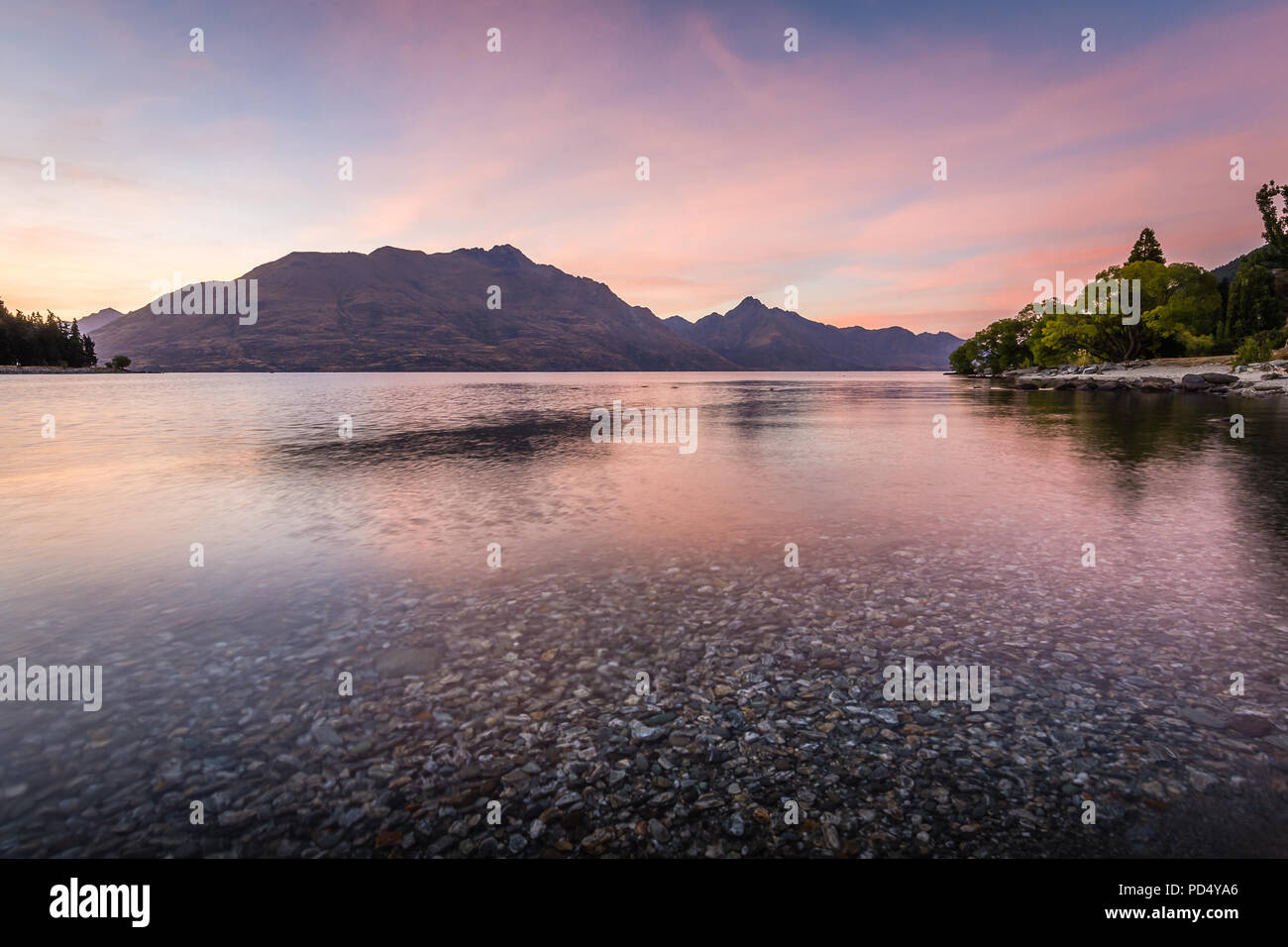 St. Omer Park, Queenstown Stock Photo Alamy