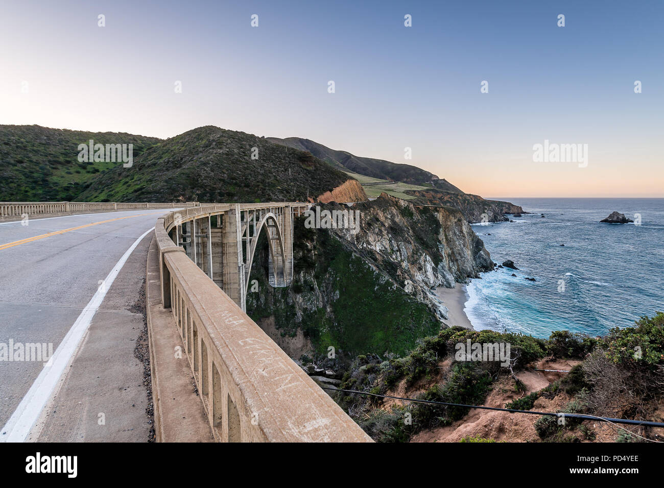 Big Sur and the California Coast Stock Photo