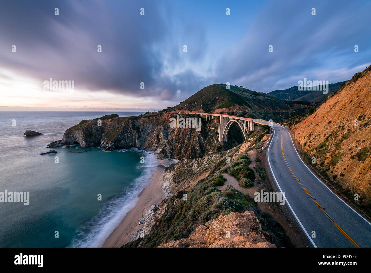 Big Sur and the California Coast Stock Photo - Alamy