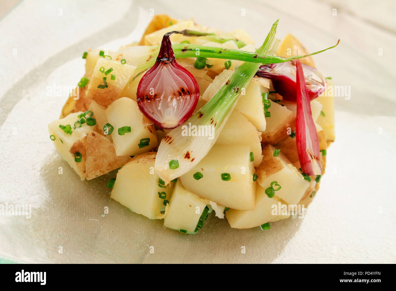 healthy potato salad Stock Photo - Alamy