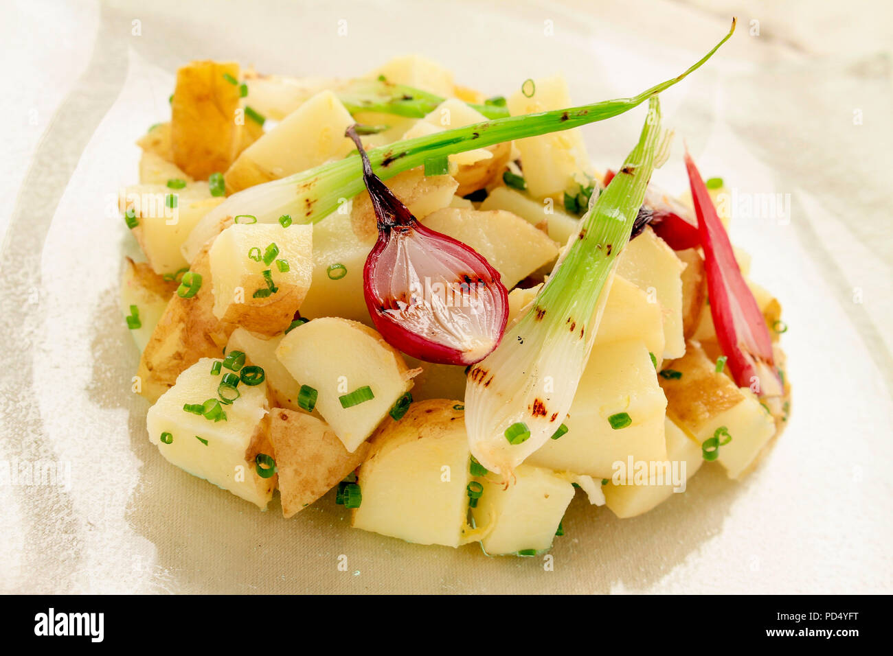 healthy potato salad Stock Photo - Alamy