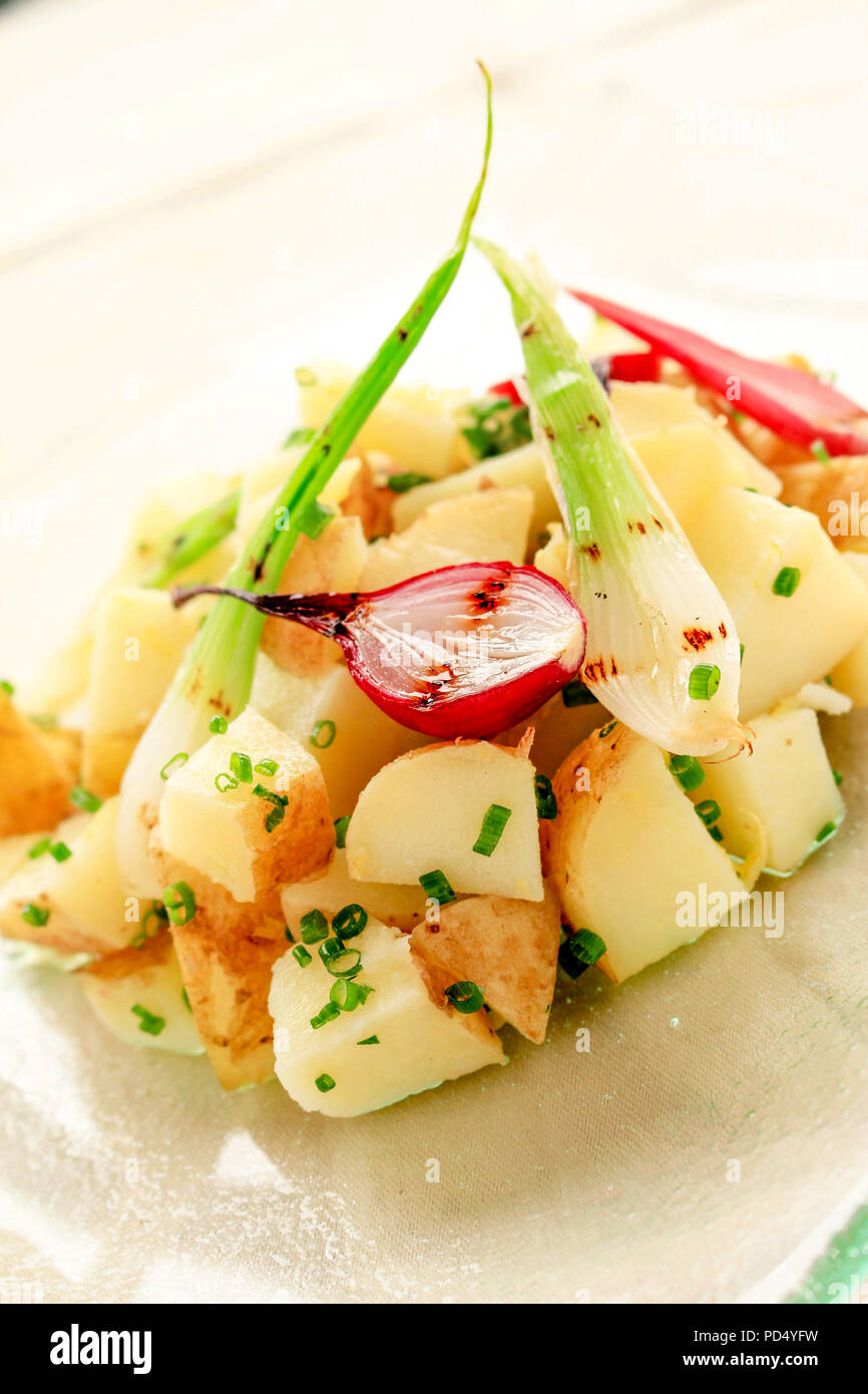 healthy potato salad Stock Photo - Alamy