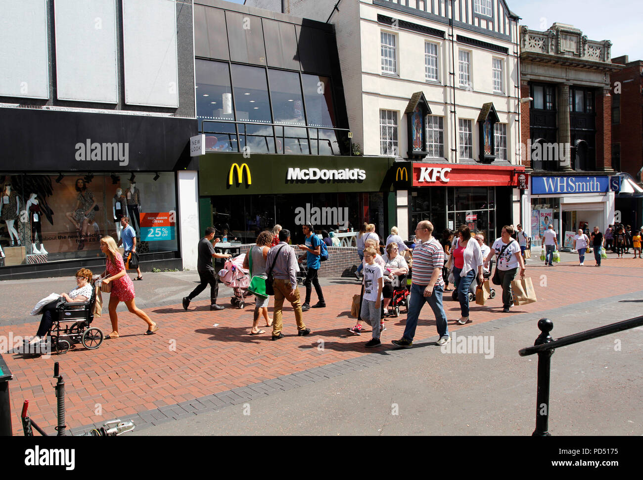 WALSALL TOWN CENTRE Stock Photo Alamy
