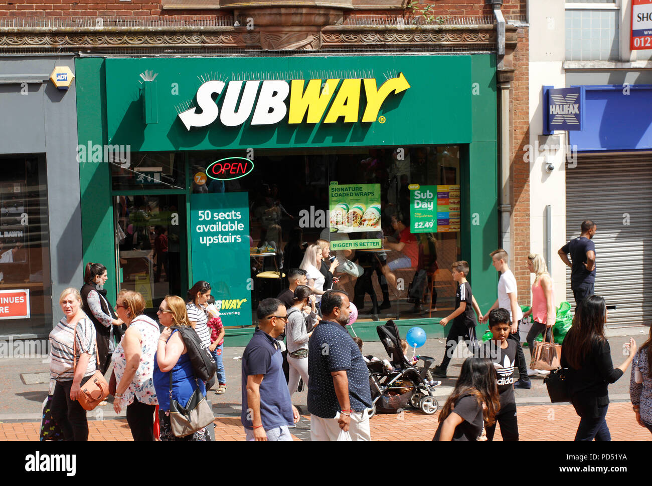 WALSALL TOWN CENTRE Stock Photo Alamy