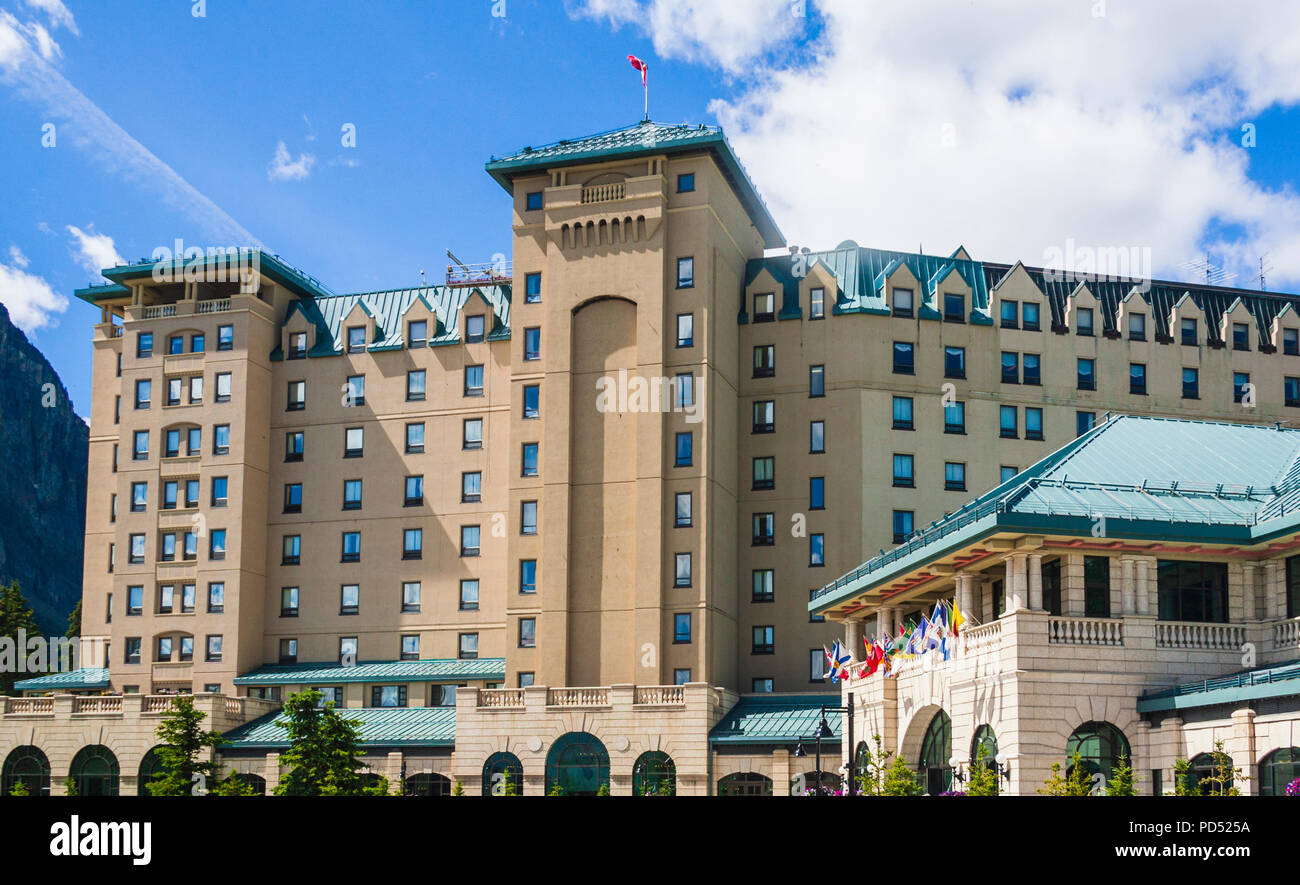 The Fairmont Chateau Lake Louise is a Fairmont Hotel on the eastern ...