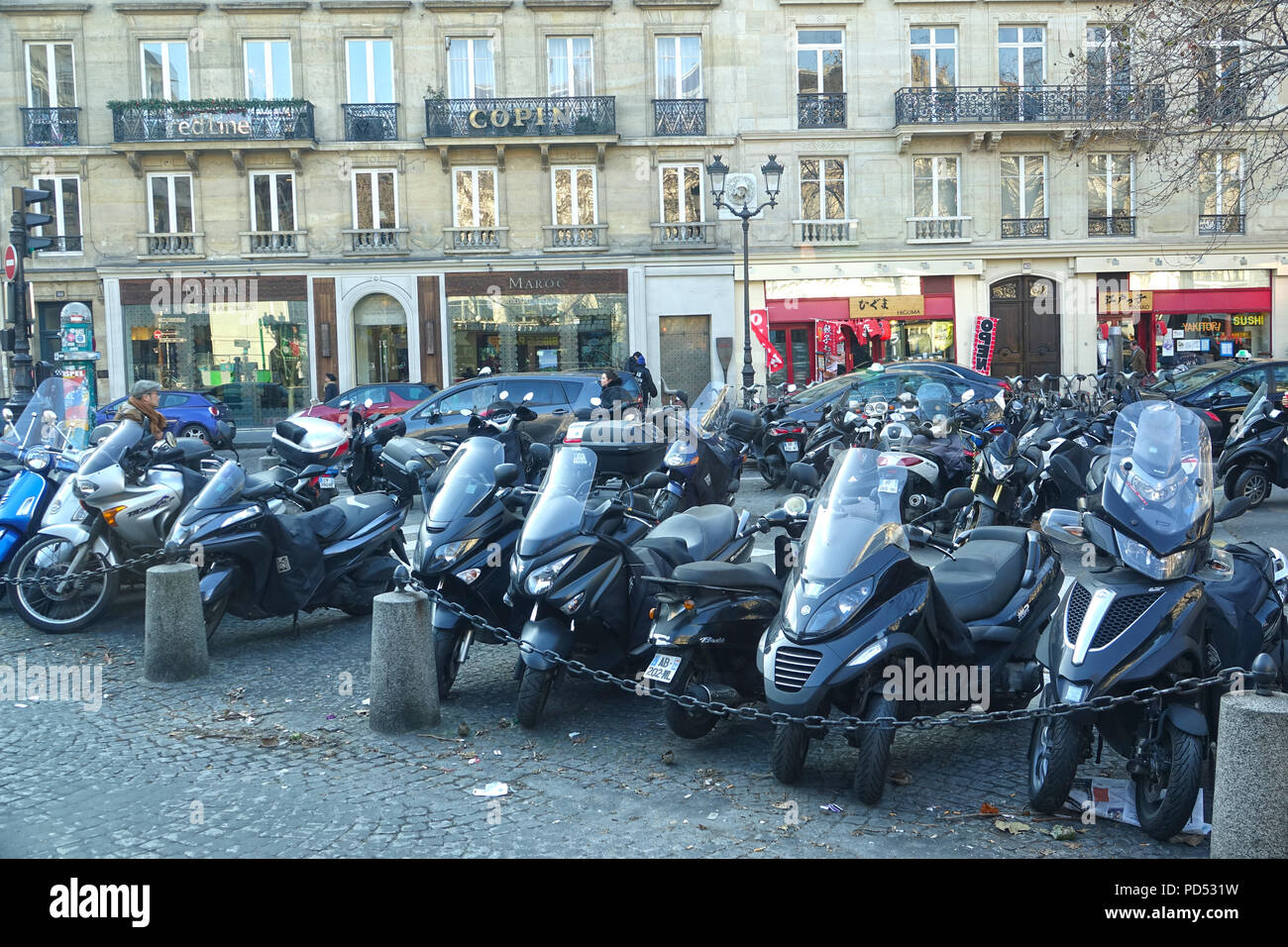 Motorcycles paris hires stock photography and images Alamy