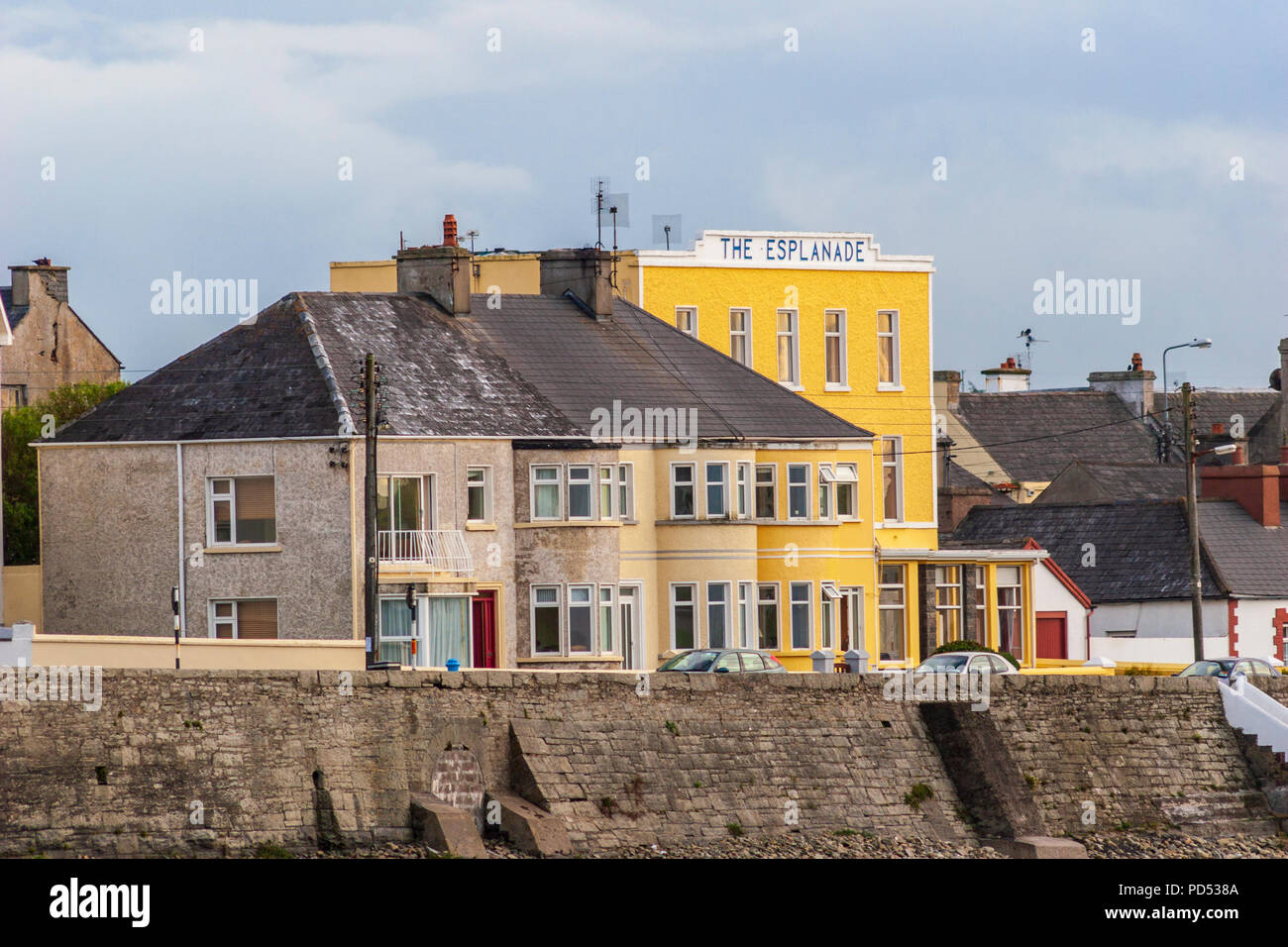 Kilkee, a resort town in Ireland, on the Loop Head Peninsula. Stock Photo