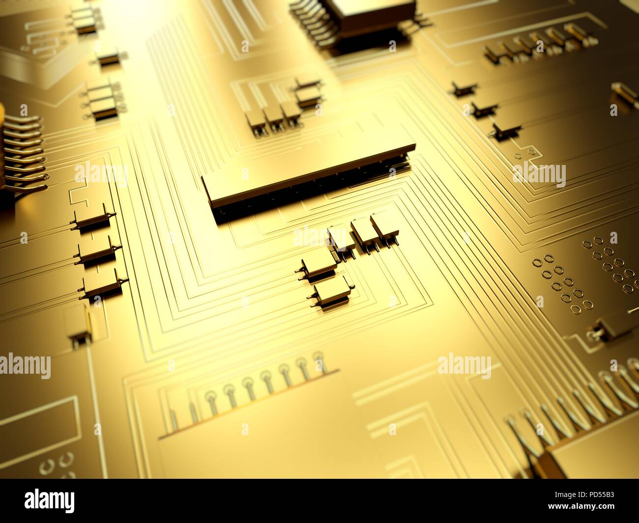 Electronic circuit blur blur close hi-res stock photography and images ...