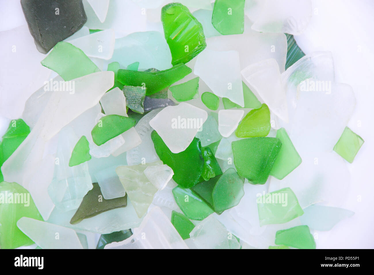 Real Florida Beach Glass Stock Photo Alamy