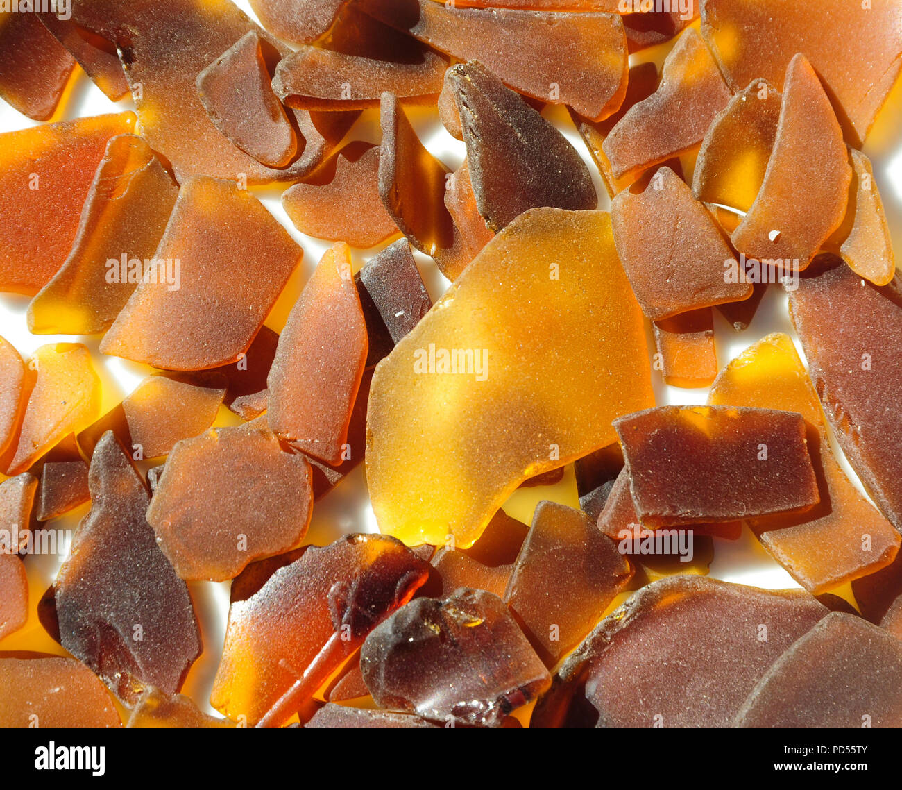 Real Florida Beach Glass Stock Photo Alamy