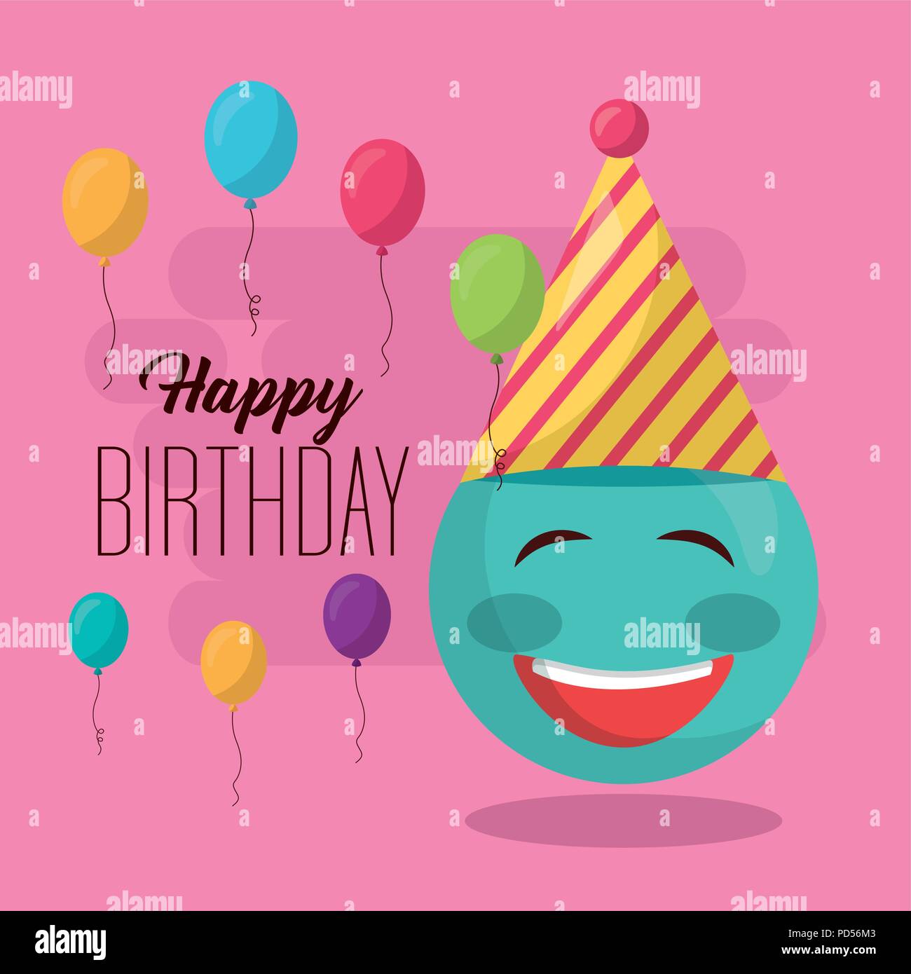 happy birthday card Stock Vector Image & Art - Alamy