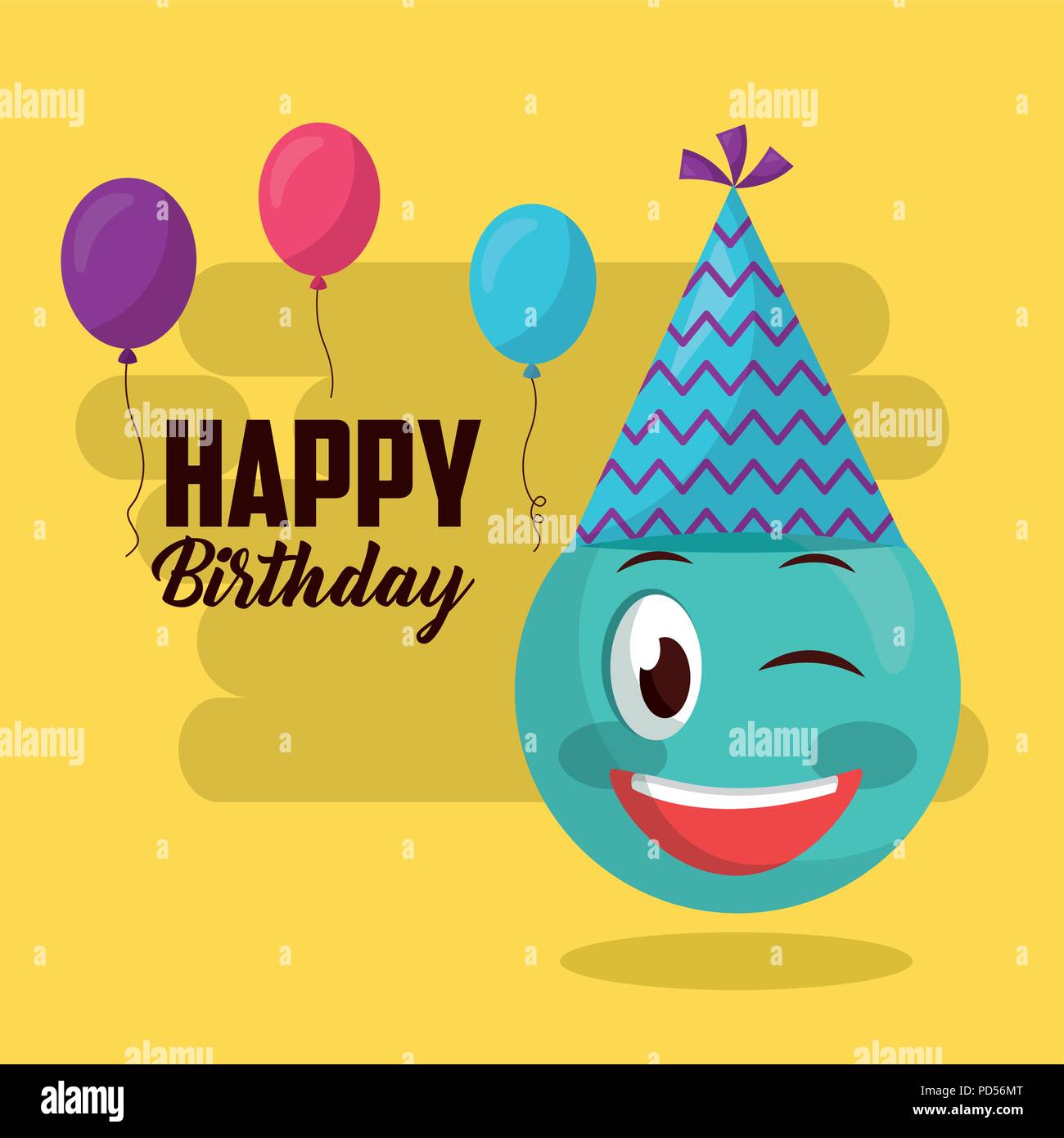 happy birthday card Stock Vector Image & Art Alamy