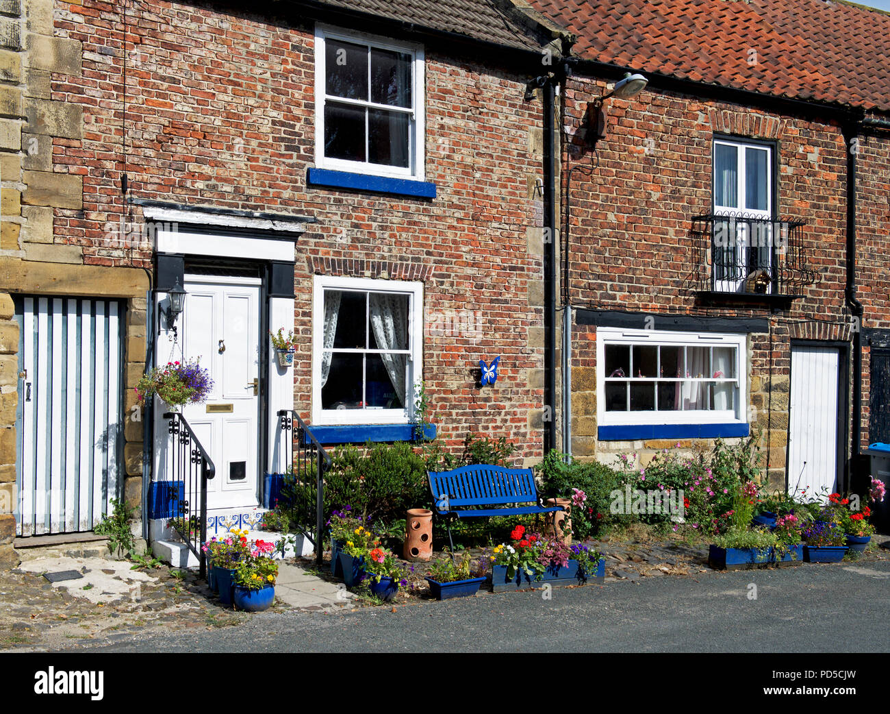 Houses in Stokesley, Hambleton, North Yorkshire, England UK Stock Photo