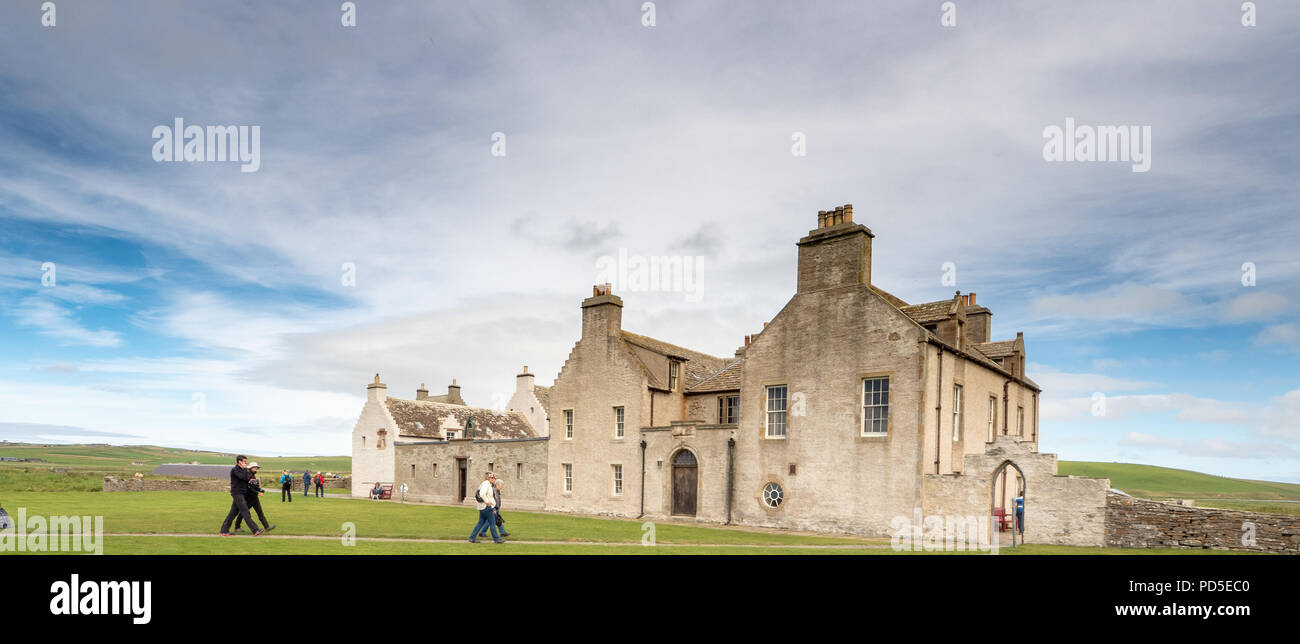 Skaill House on the Bay of Skaill, West Mainland, Orkney Stock Photo