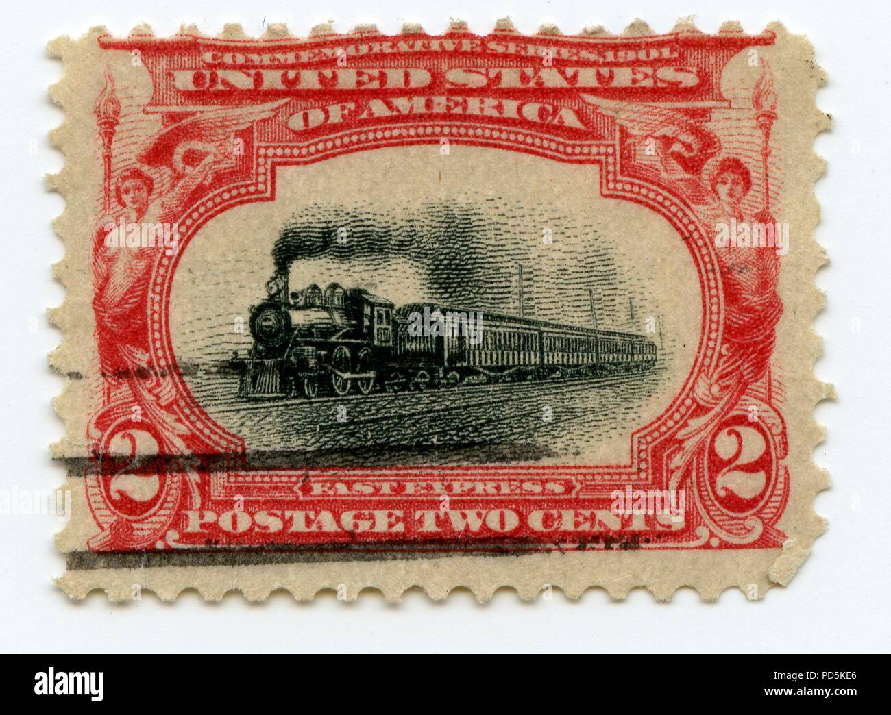 This is a high resolution scan of a vintage stamp Stock Photo - Alamy