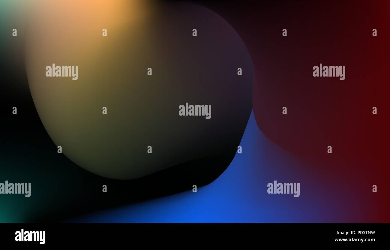 Blurred abstract glowing background Stock Vector