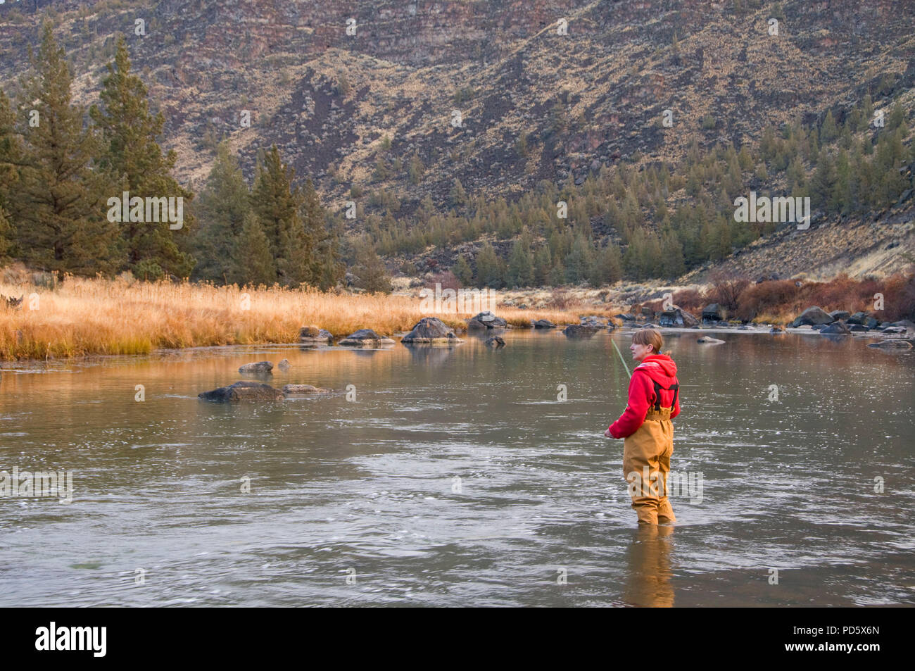 Flyfishing, Crooked Wild and Scenic River, Lower Crooked River National