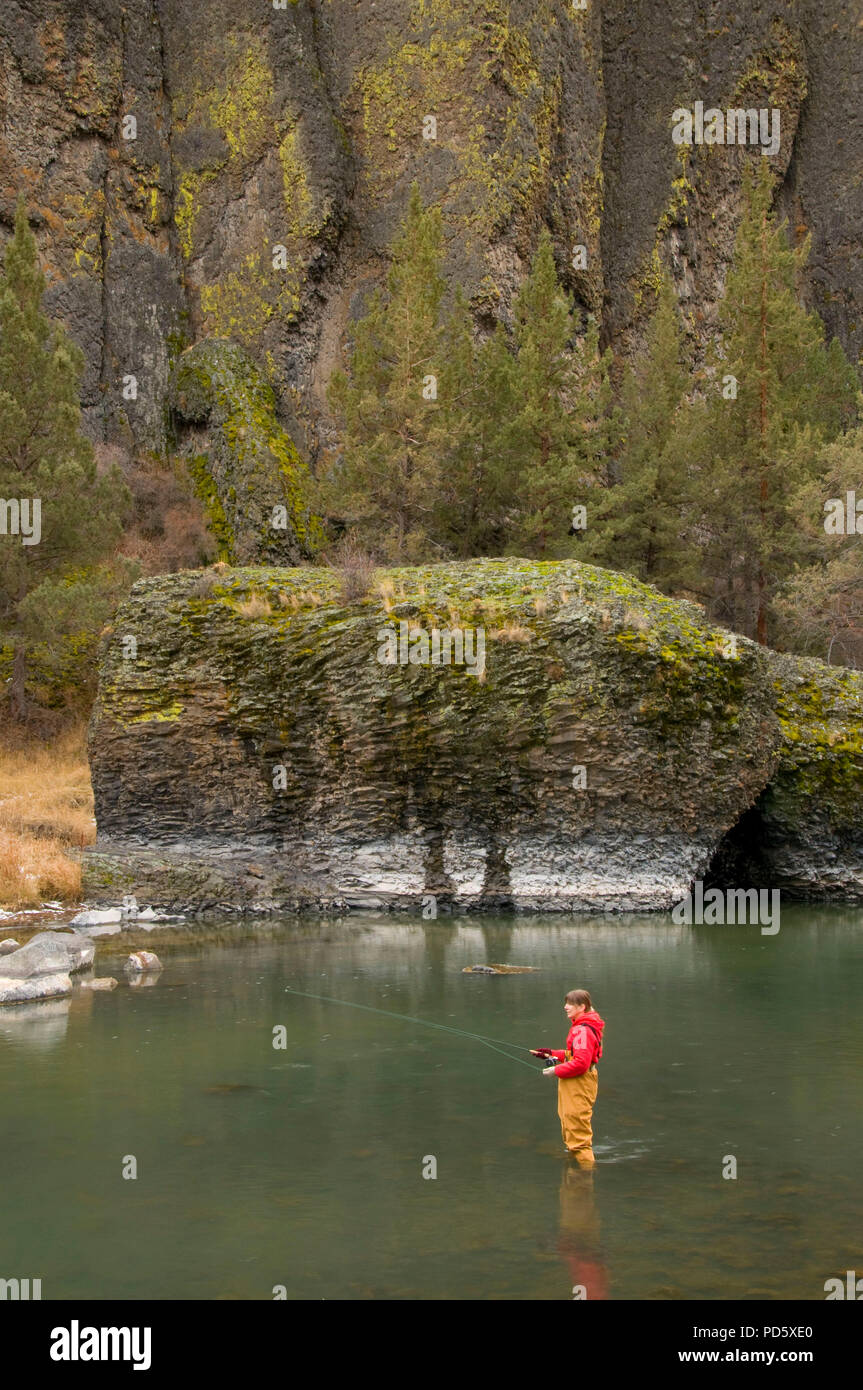 Flyfishing, Crooked Wild and Scenic River, Lower Crooked River National