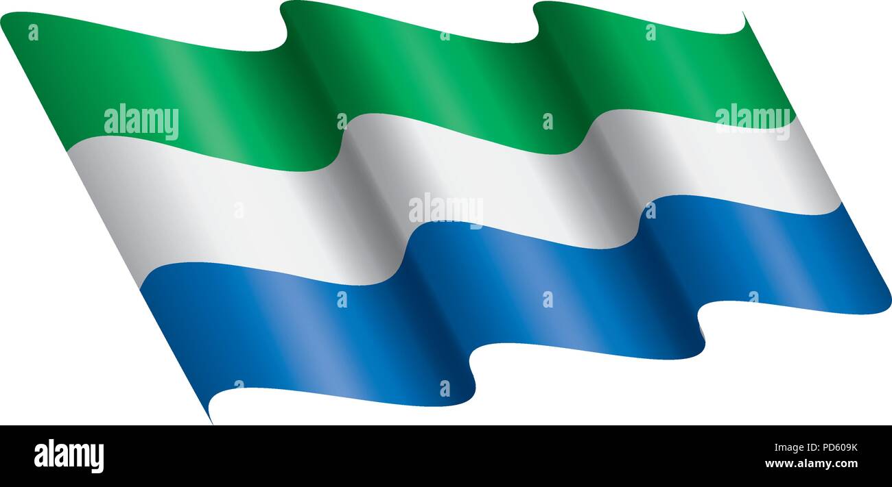 Sierra Leone flag, vector illustration Stock Vector Image & Art - Alamy
