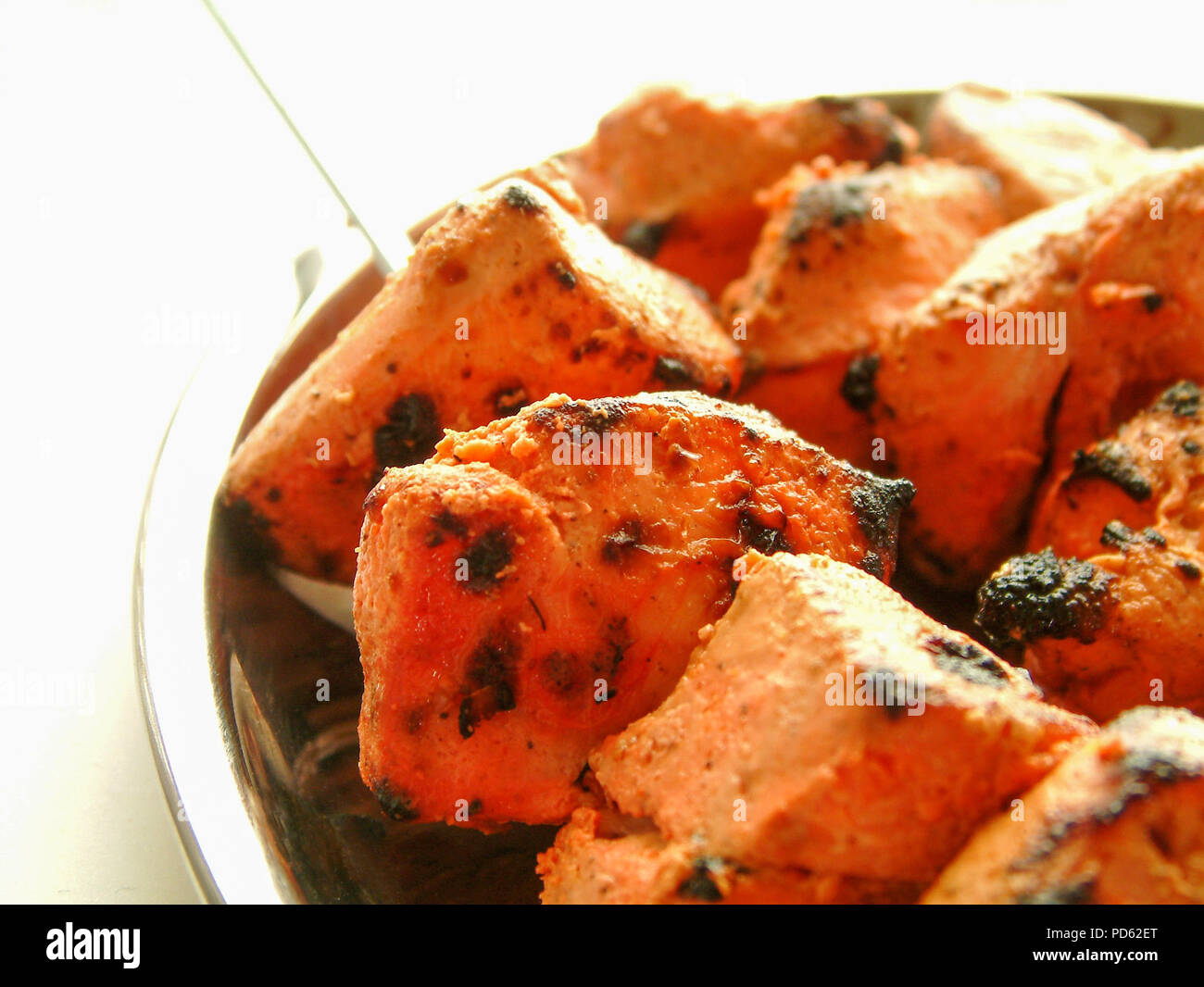 Indian Chicken tikka Stock Photo