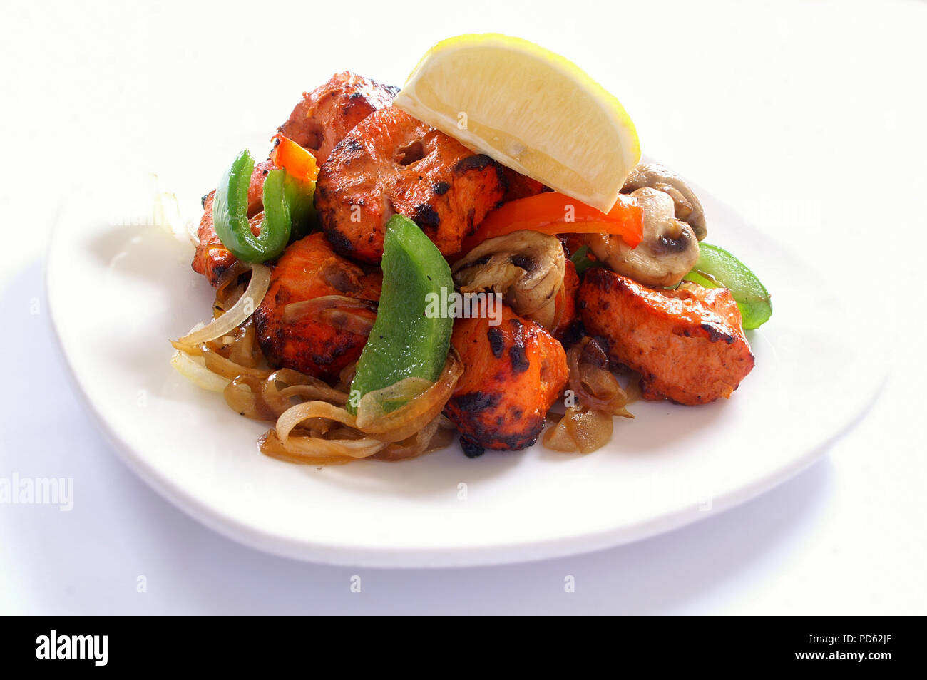 indian chicken tikka Stock Photo Alamy