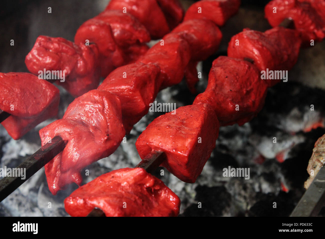 indian chicken tikka Stock Photo