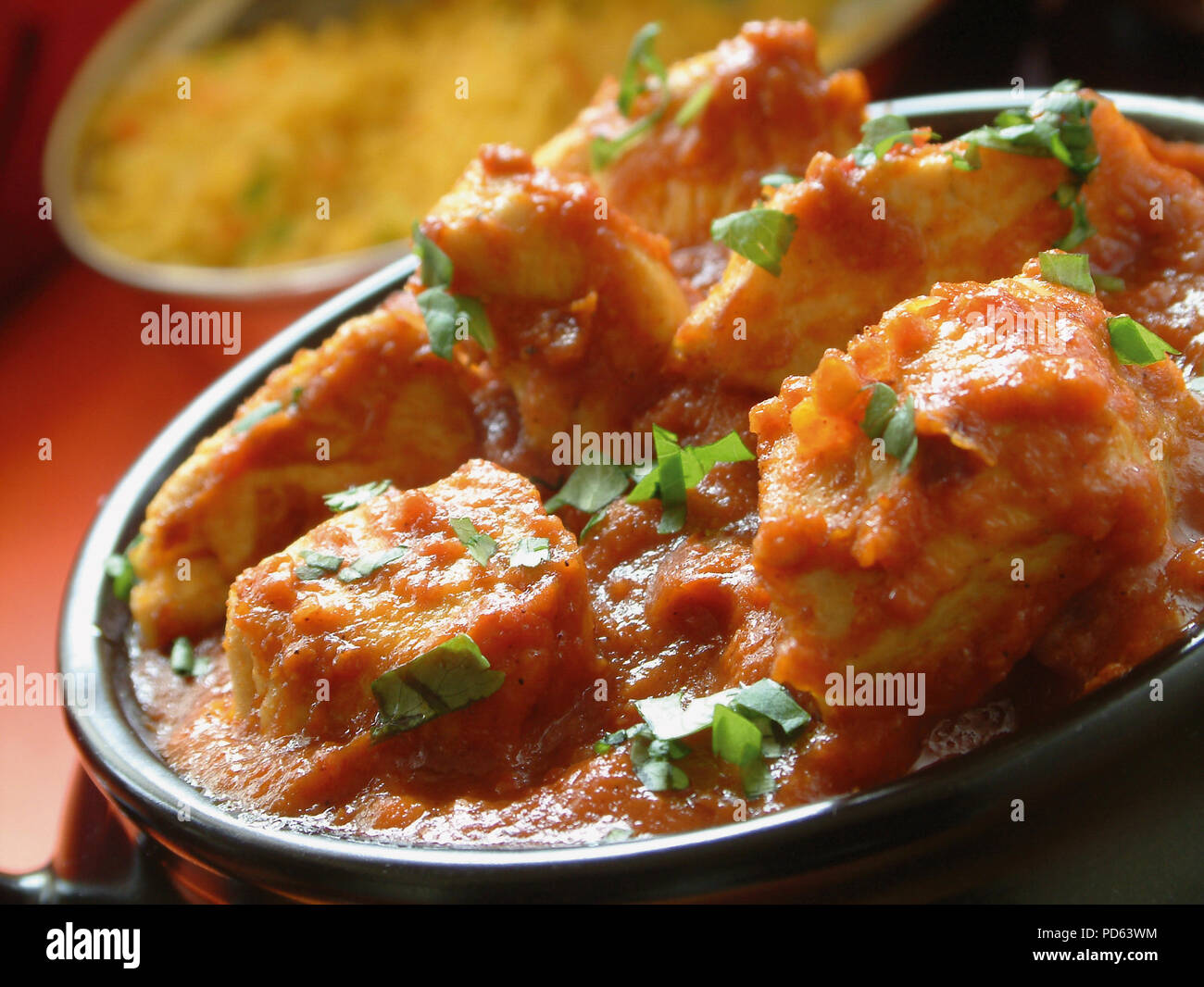 traditional indian curry meal Stock Photo - Alamy