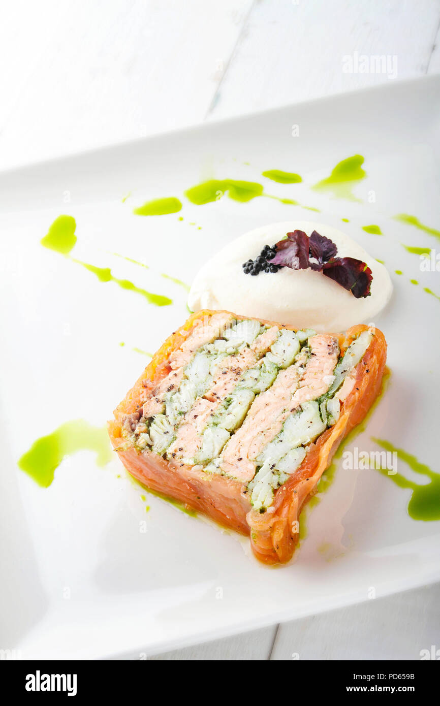 Salmon terrine hires stock photography and images Alamy
