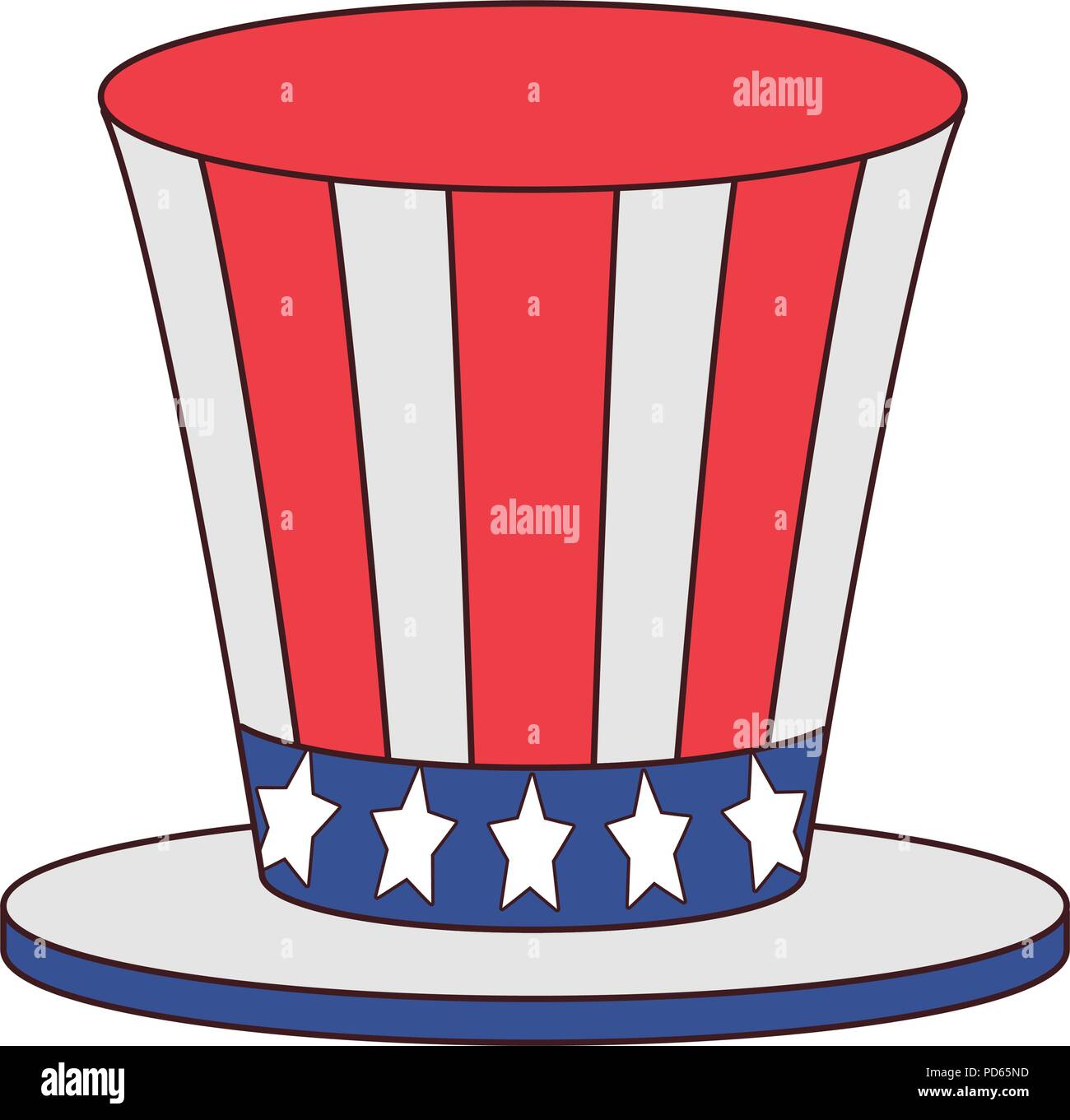 Uncle sam hat Stock Vector Image & Art Alamy