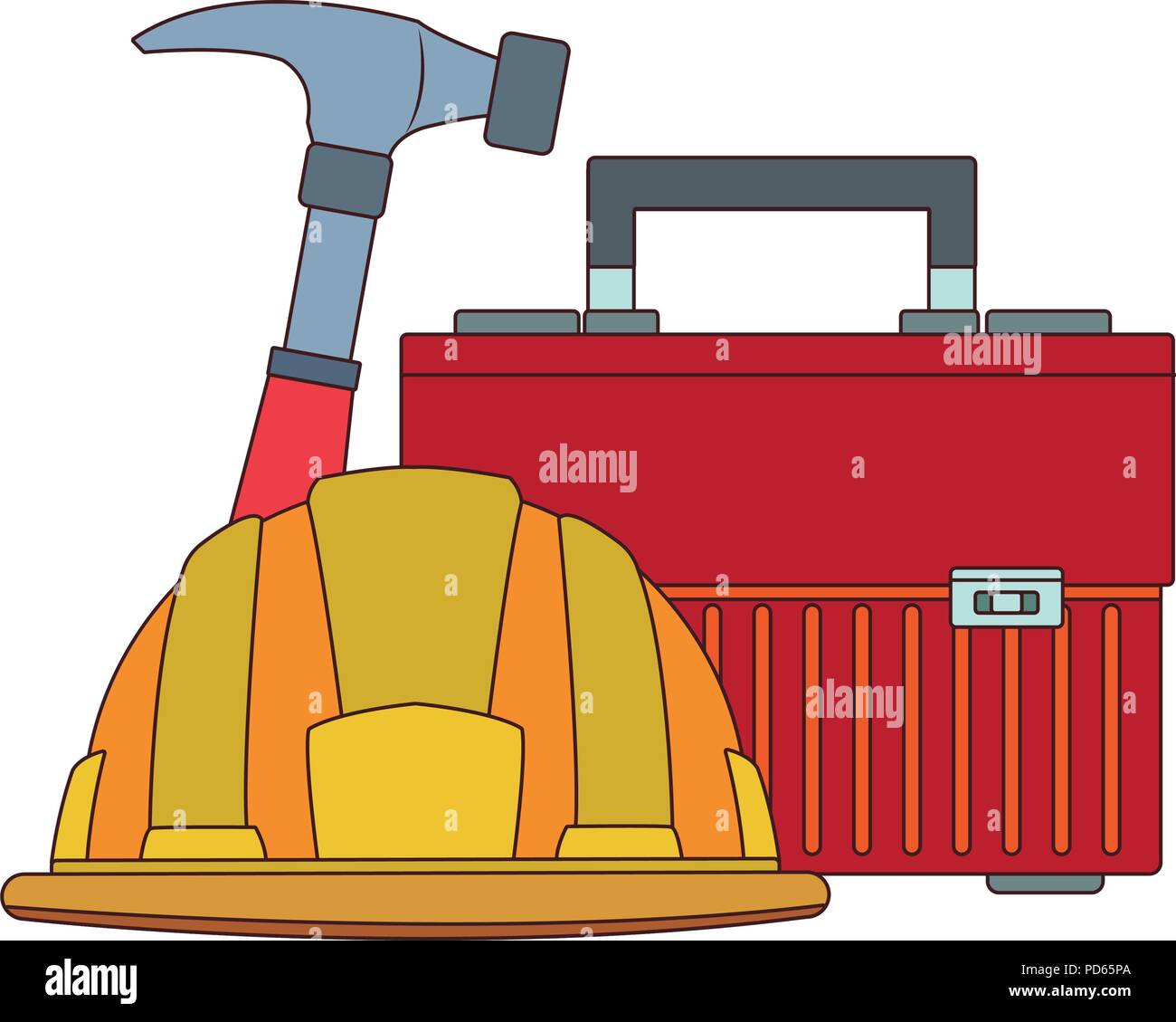 Set of construction tools Stock Vector Image & Art - Alamy